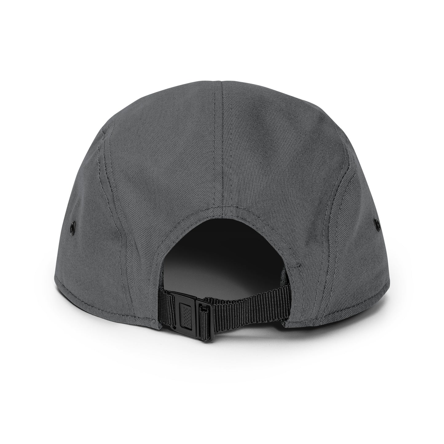 MTN LIF™ 5 Panel Camper Hat- embroidered GREY mtn logo