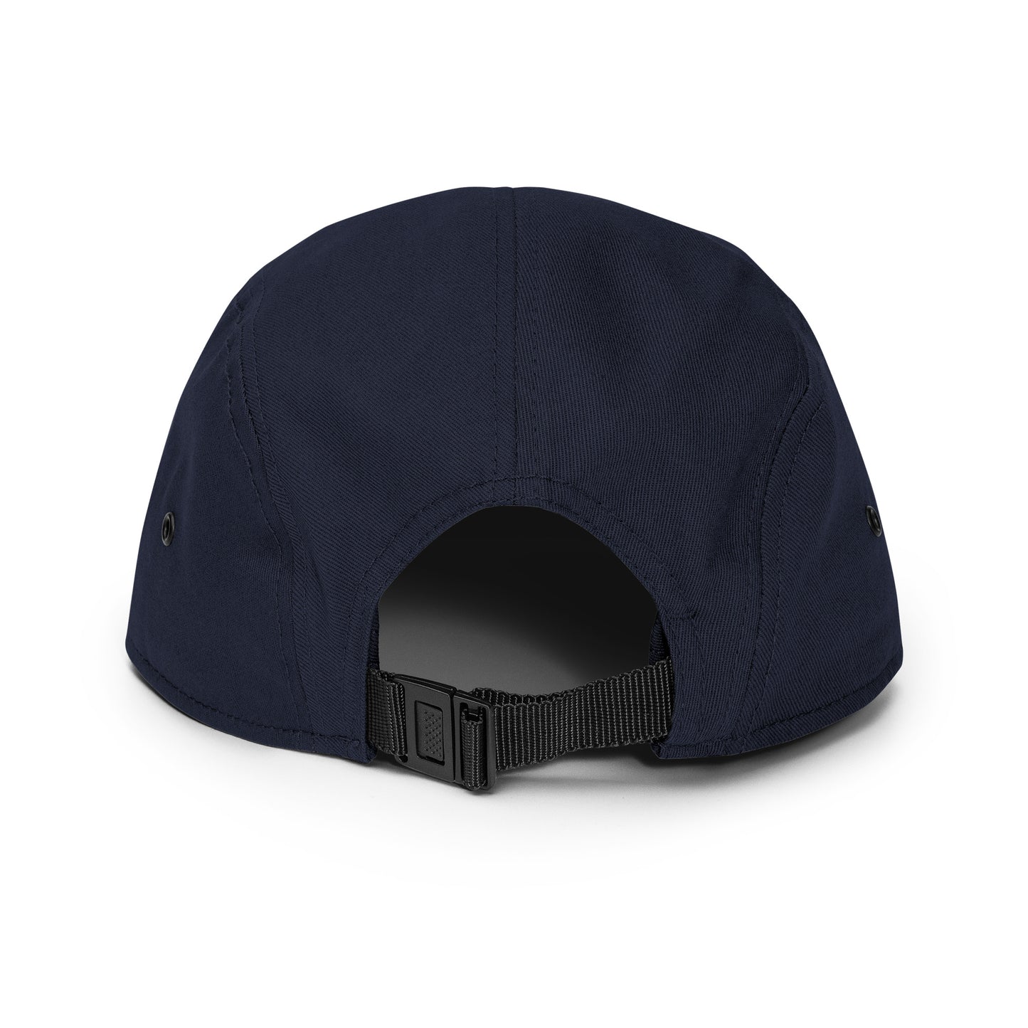MTN LIF™ 5 Panel Camper Hat- embroidered SILVER mtn logo
