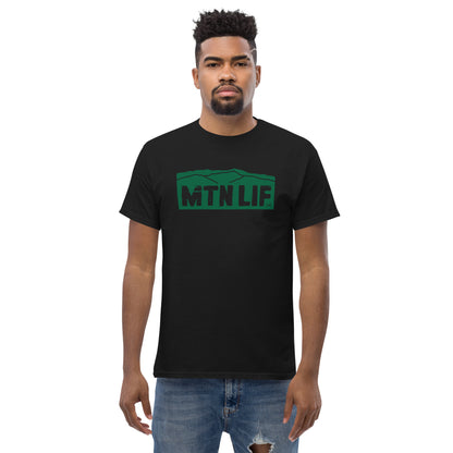 MTN LIF™ Men's classic tee with GREEN mtn logo