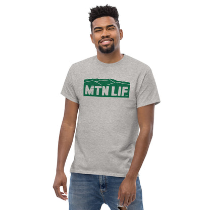 MTN LIF™ Men's classic tee with GREEN mtn logo