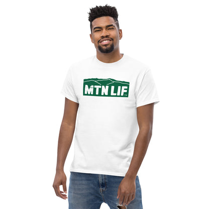 MTN LIF™ Men's classic tee with GREEN mtn logo